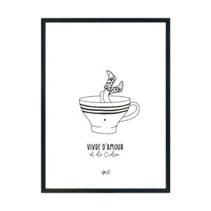 Affiche Vivre d'Amour & de Cidre