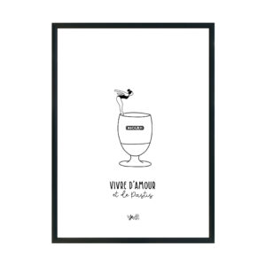 Affiche Vivre d'Amour & de Pastis
