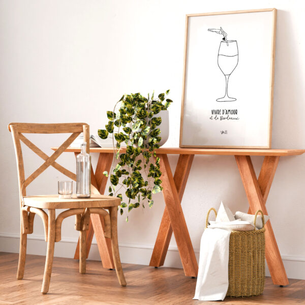 Affiche Vivre d'Amour & de Bordeaux – Image 3