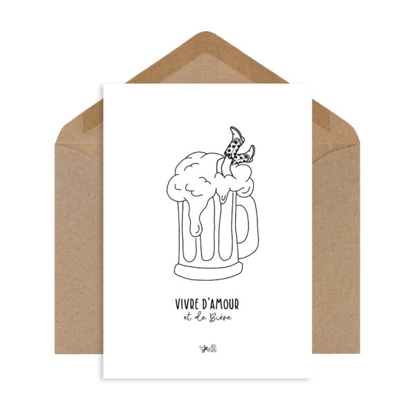 Affiche Vivre d'Amour & de Bière – Image 3