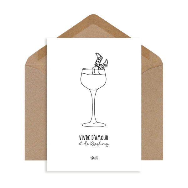 Affiche Vivre d'Amour & de Riesling – Image 2
