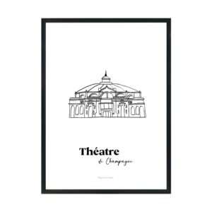 Affiche de la collection Troyes Glorieuses - Théâtre de Champagne