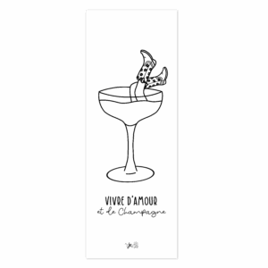 Marque-pages d'Amour & de Champagne