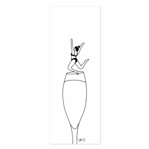 Marque-pages Flûte de Champagne