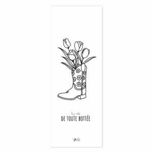 Marque-pages Tu es de toute bottée