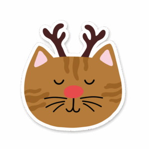 Sticker Chat Rudolphe