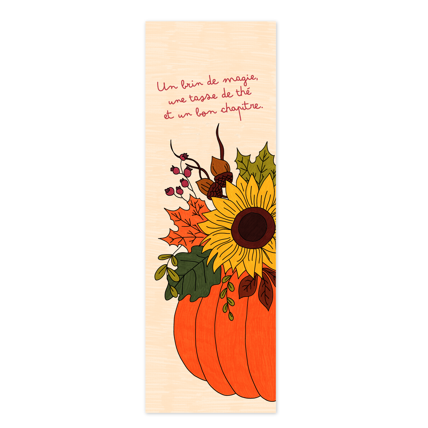 Marque-pages Bouquet d'automne🌻