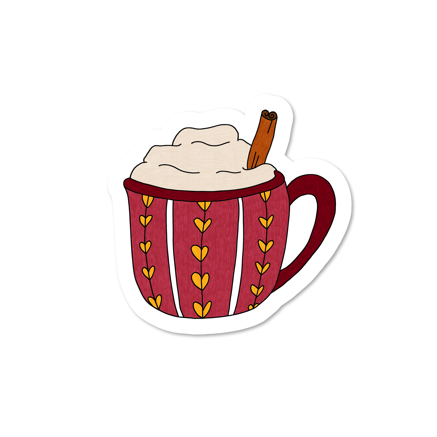 Sticker Pause Pumpkin Spice