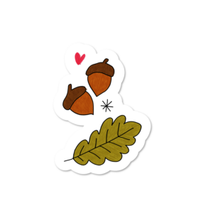 Sticker Petits trésors d'automne