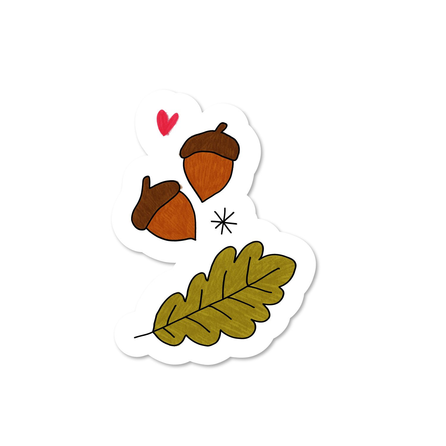Sticker Petits trésors d'automne